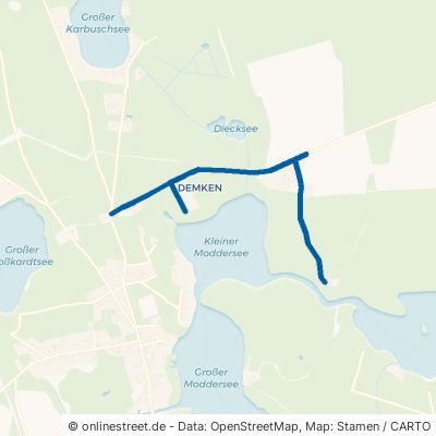 Wilhelminenhofer Weg Groß Köris 