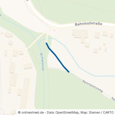 Sportplatzweg Unterweißbach 
