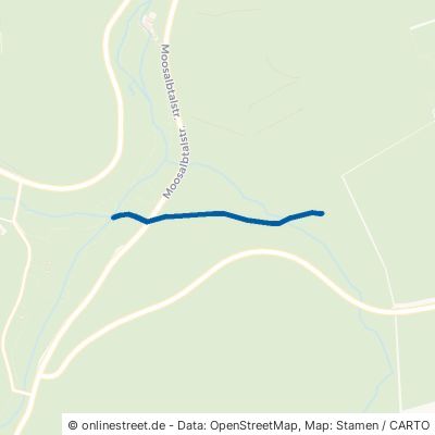 Alter Völkersbacherweg Marxzell Burbach 