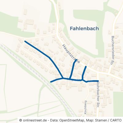 Bergstraße Rohrbach Fahlenbach 