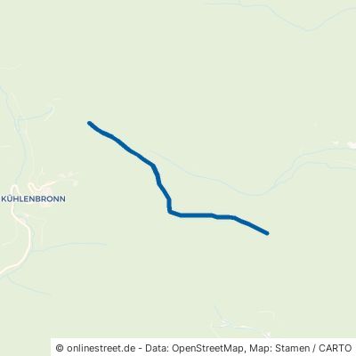 Jungholzweg Kleines Wiesental Bürchau 