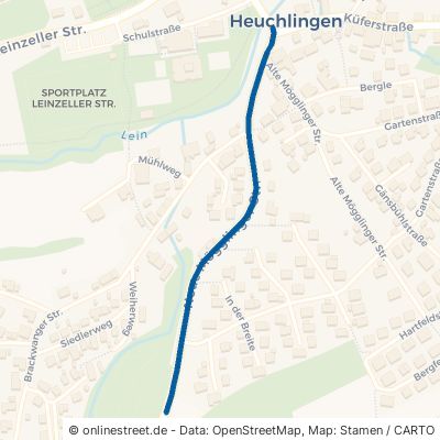 Neue Mögglinger Straße Heuchlingen 