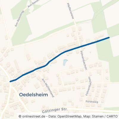 Oberdorfstraße Oberweser Oedelsheim 