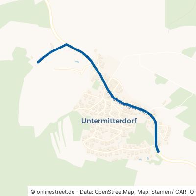 Kirchberger Straße Kirchberg im Wald Untermitterndorf 