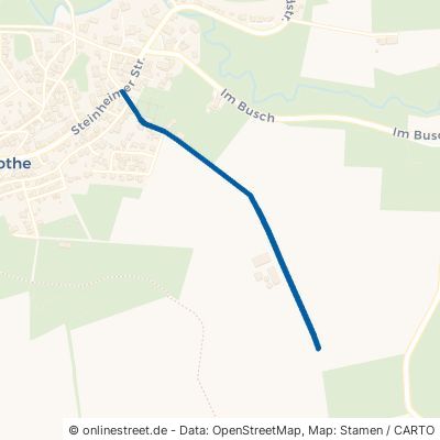 Holterbergweg Schieder-Schwalenberg Lothe 
