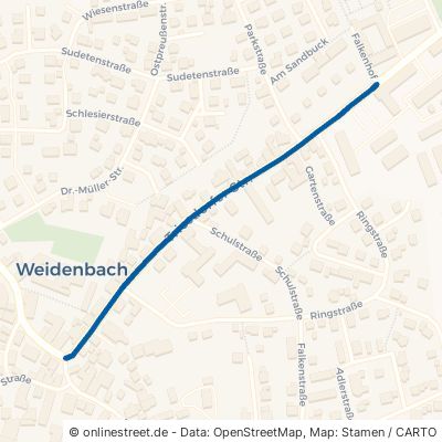 Triesdorfer Straße Weidenbach 