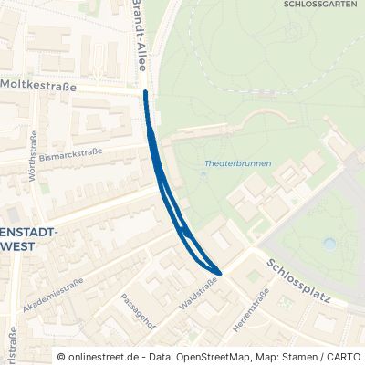 Hans-Thoma-Straße Karlsruhe Innenstadt-West 