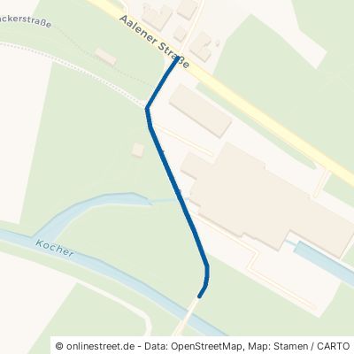 Auenstraße Gaildorf Bröckingen 