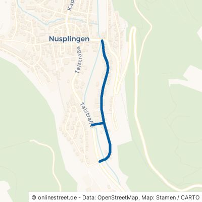 Kirchwiesenstraße Nusplingen 