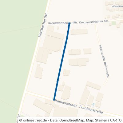 Spessartstraße Kreuzwertheim Wiebelbach 