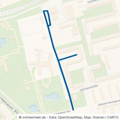 Straße am Park Leipzig Grünau-Ost 