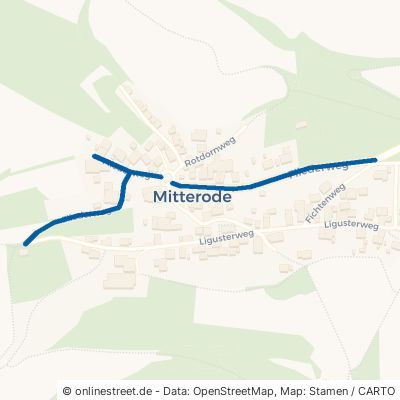 Fliederweg Sontra Mitterode 