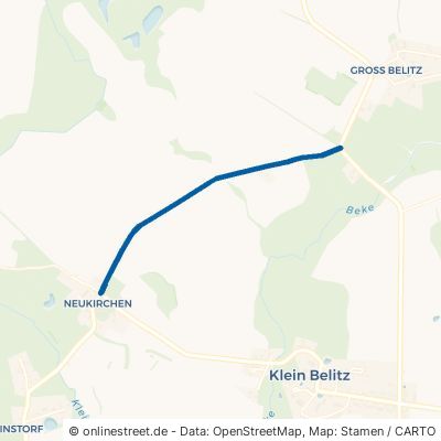 Neukirchener Weg Klein Belitz Jürgenshagen 