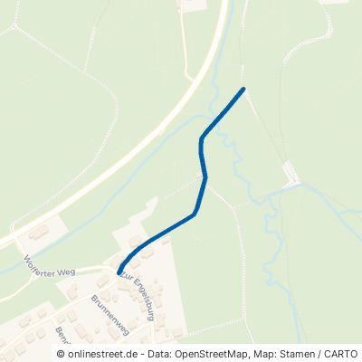 Pützbachweg Hellenthal Wolfert 