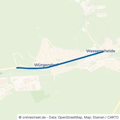 Dillenburger Straße Burbach Würgendorf 