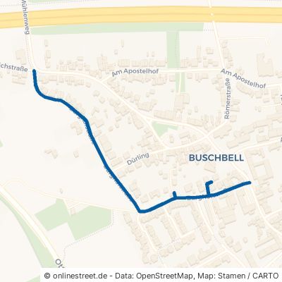 Burghofstraße Frechen Buschbell 