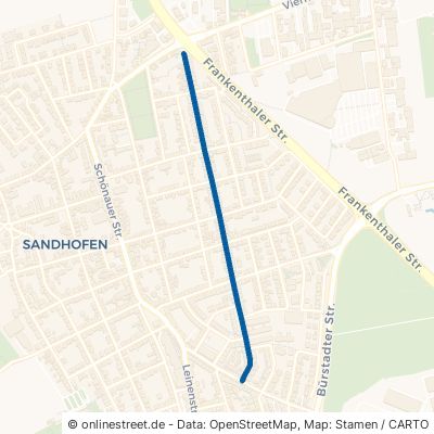 Karlstraße Mannheim Sandhofen 