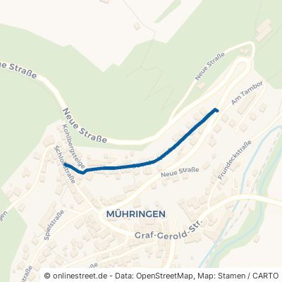 Oberdorfstraße Horb am Neckar Mühringen 