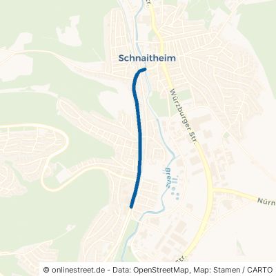 Heidenheimer Straße Heidenheim an der Brenz Schnaitheim 