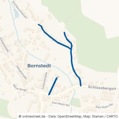 Bergstraße Bornstedt Volkstedt 