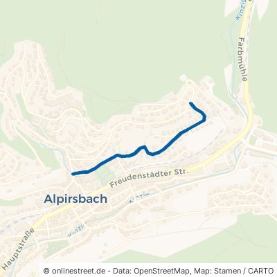 Schillerstraße Alpirsbach 