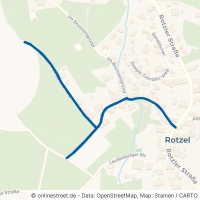 Salpetererweg Laufenburg Rotzel 