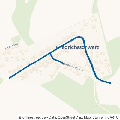 Coloniestraße Wettin-Löbejün Friedrichsschwerz 