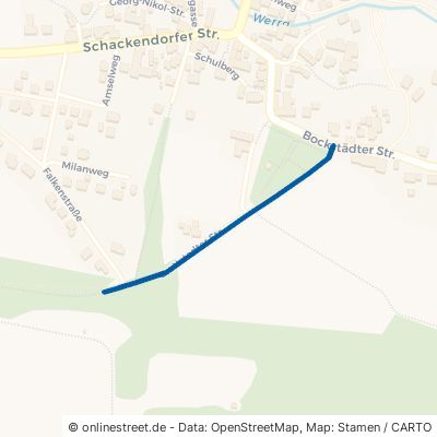 Grattstadter Straße Eisfeld Harras 