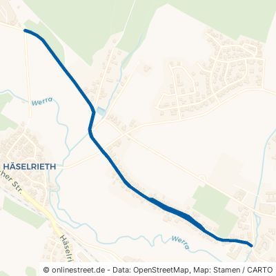 Kehrweg Hildburghausen Häselrieth 
