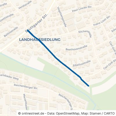 Konradin-Kreutzer-Straße Sindelfingen Maichingen 