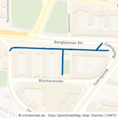 Theodor-Körner-Straße Heidelberg Bergheim 