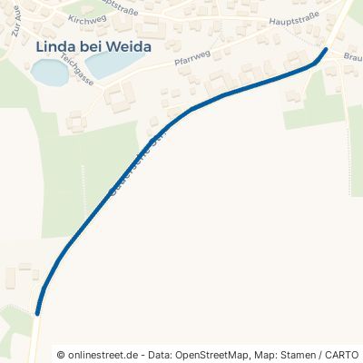 Gauersche Straße Linda bei Weida 