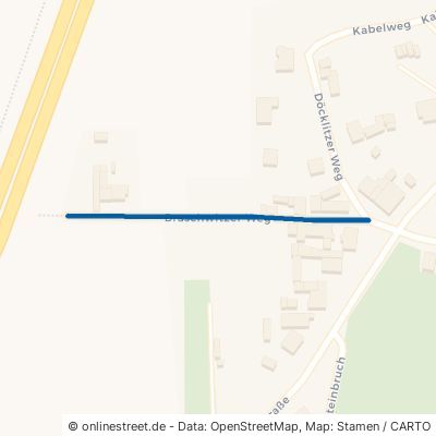 Braschwitzer Weg Landsberg Hohenthurm 