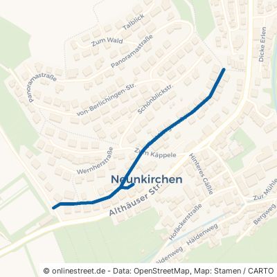 Kirchbergstraße Bad Mergentheim Neunkirchen 