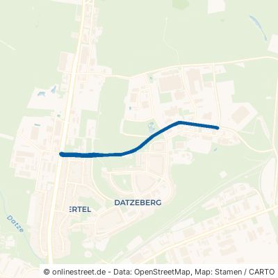 Trockener Weg Neubrandenburg Datzeberg 