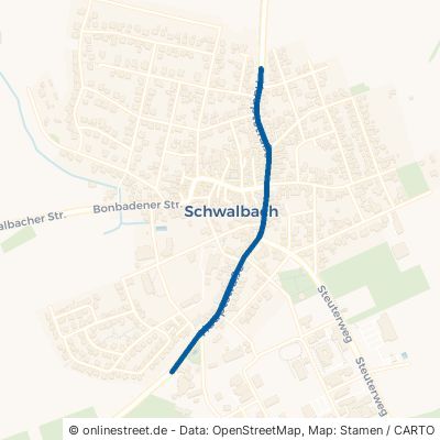 Hauptstraße Schöffengrund Schwalbach 
