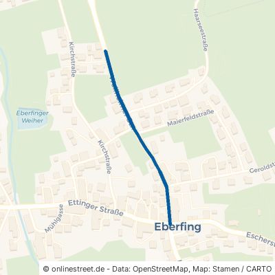 Weilheimer Straße Eberfing Untereberfing 