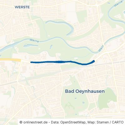 Kanalstraße Bad Oeynhausen Innenstadt 