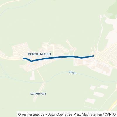 Berghäuser Straße Bad Berleburg Berghausen 