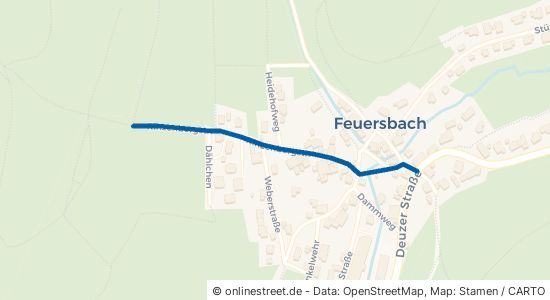 Rinzenbergstraße Siegen Feuersbach 