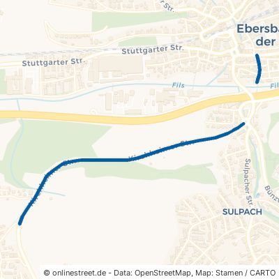Kirchheimer Straße Ebersbach an der Fils Ebersbach 