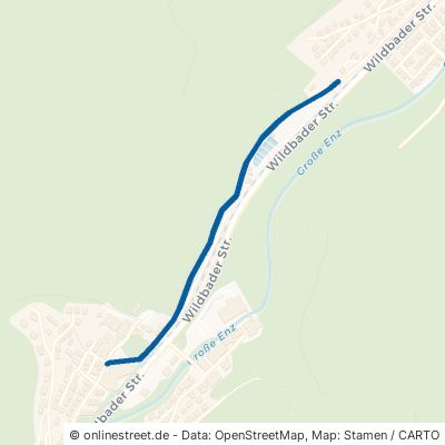 Alte Calmbacher Straße Bad Wildbad 
