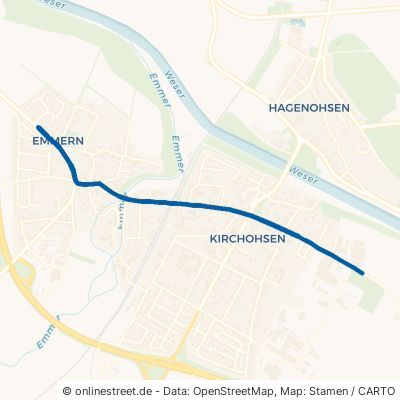 Hauptstraße Emmerthal Kirchohsen 