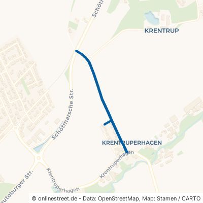 Roonstraße Leopoldshöhe Krentrup 