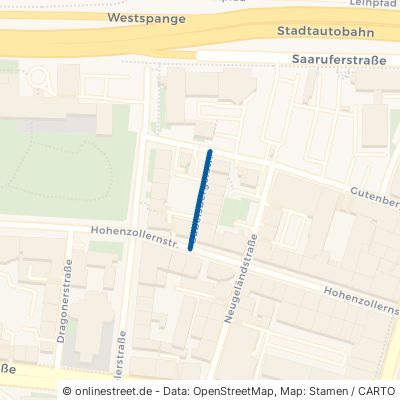 Gabelsbergerstraße Saarbrücken Alt-Saarbrücken 