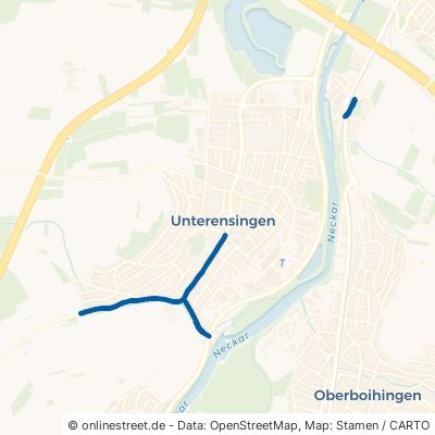 Nürtinger Straße Unterensingen 