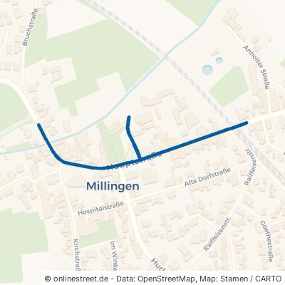 Hauptstraße Rees Millingen 