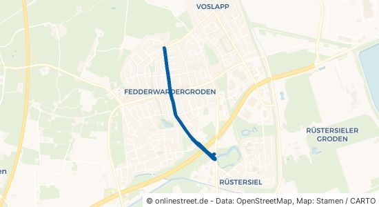 Preußenstraße Wilhelmshaven Fedderwardergroden 