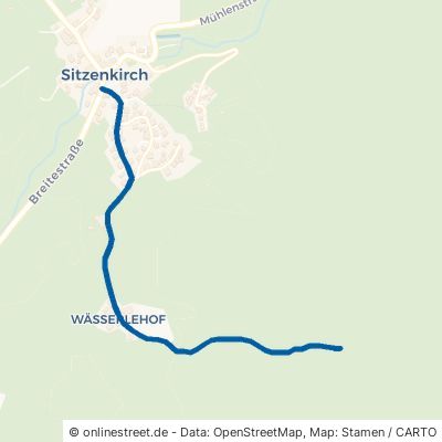 Wässerleweg 79400 Kandern Sitzenkirch 