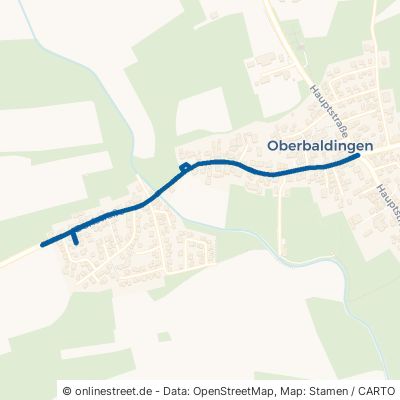 Dorfstraße Bad Dürrheim Oberbaldingen 